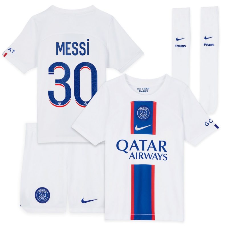 Maillot Enfant PSG Third Lionel Messi 2022 2023