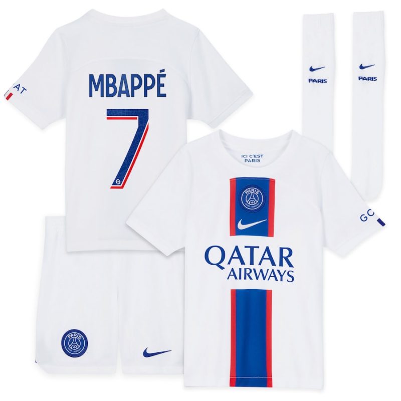 Maillot Enfant PSG Third Mbappe 2022 2023