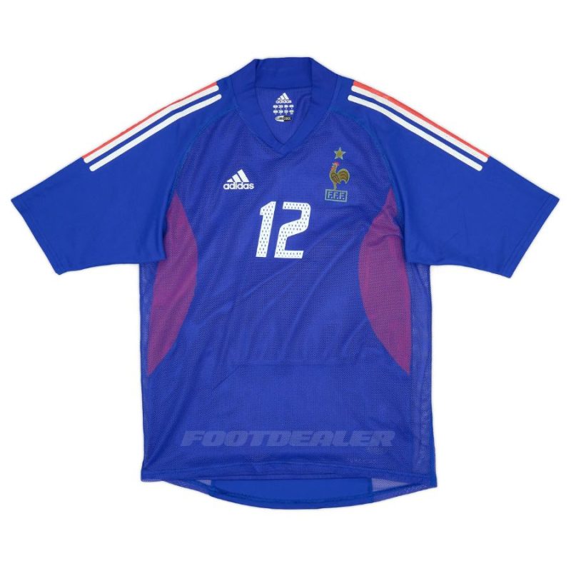 Maillot Equipe de France Domicile 2002 2004 Henry