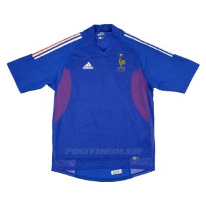 Maillot Equipe de France Domicile 2002 2004 Pires