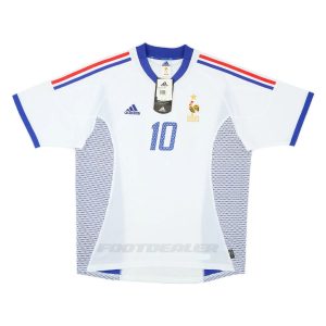 Maillot Equipe de France Domicile 2002 Zidane