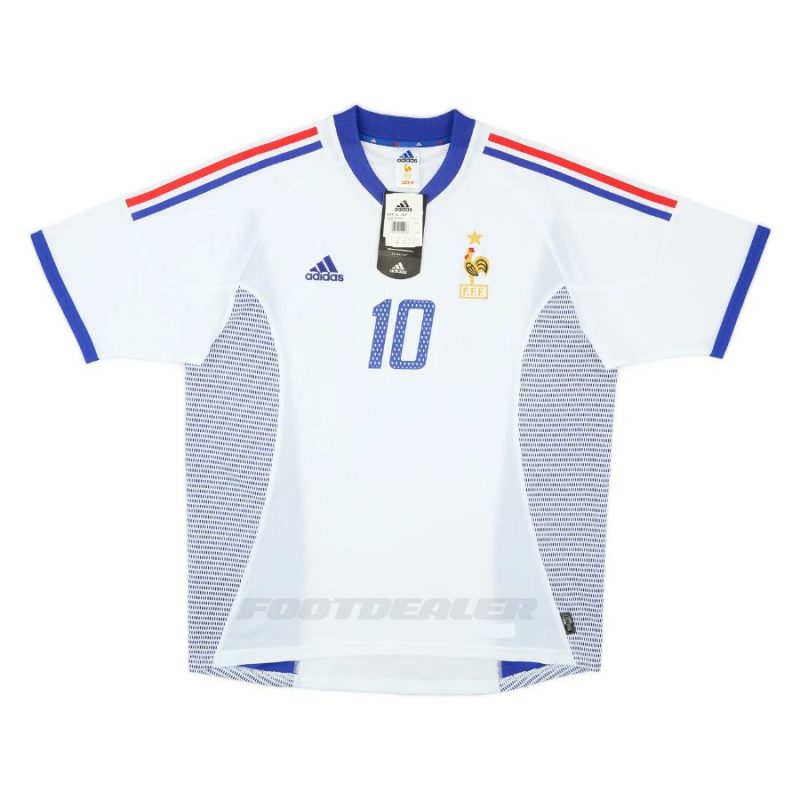 Maillot Equipe de France Domicile 2002 Zidane