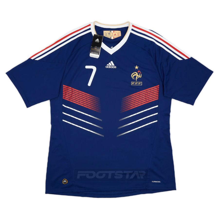 Maillot Equipe de France Domicile 2009 2010 Ribery