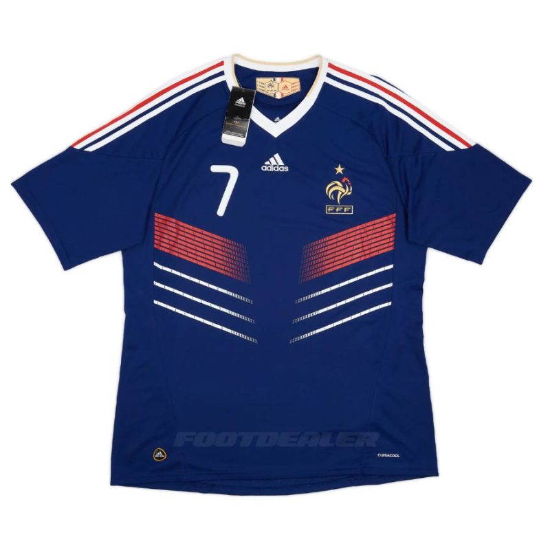 Maillot Equipe de France Domicile 2009 2010 Ribery