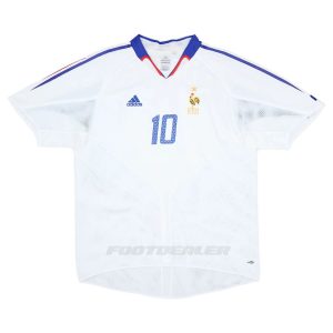 Maillot Equipe de France Exterieur 2004 2006 Zidane