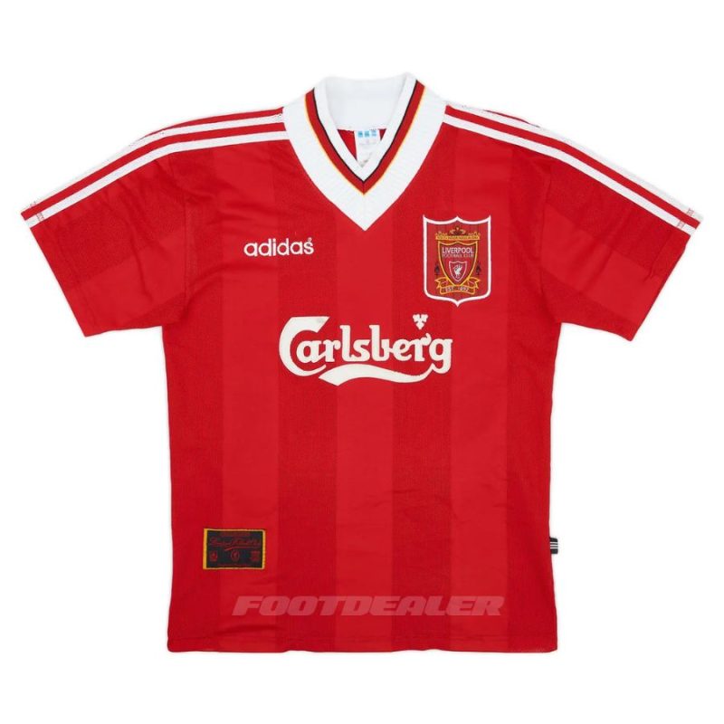 Maillot Liverpool Domicile 1995 1996 Barnes