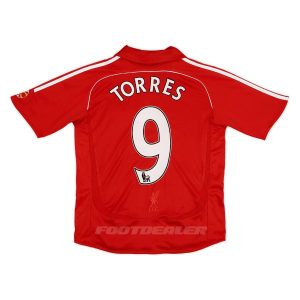 Maillot Liverpool Domicile 2006 2007 Torres