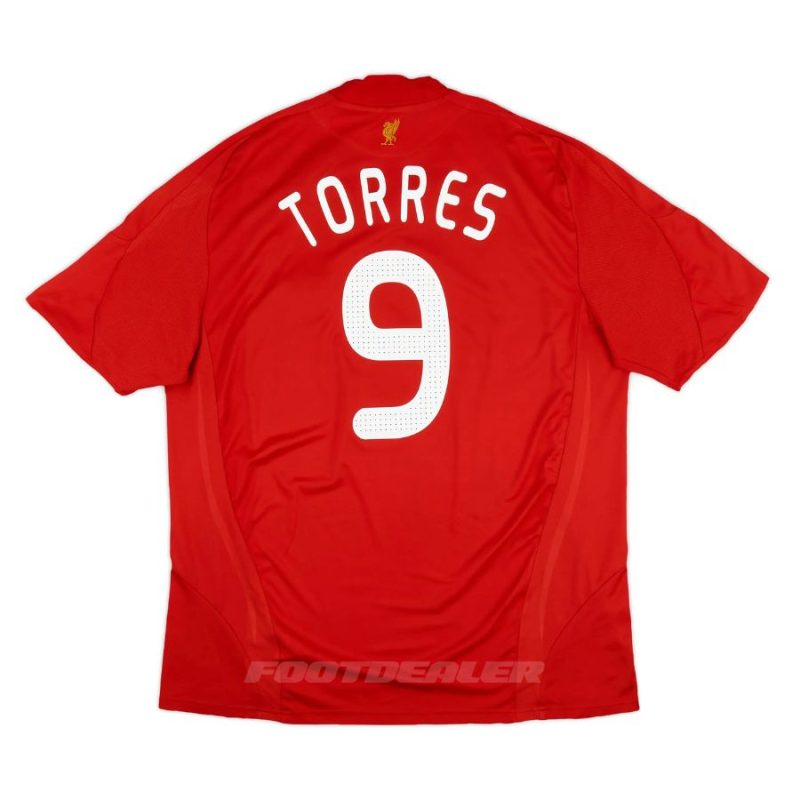 Maillot Liverpool Domicile 2008 2010 Torres