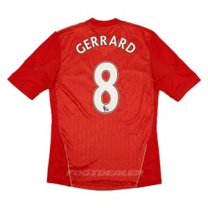 Maillot Liverpool Domicile 2010 2012 Gerrard