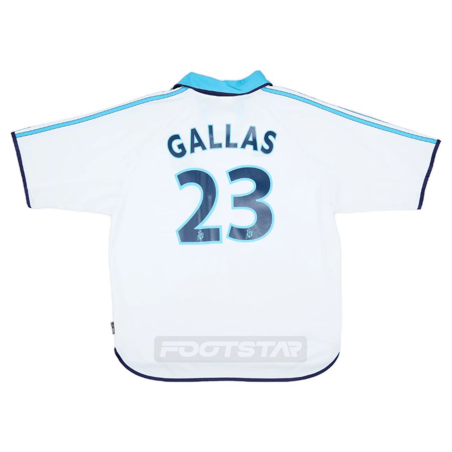 Maillot OM Marseille Domicile 1998 1999 Gallas