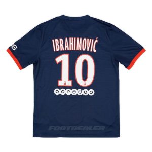 Maillot PSG Domicile 2013 2014 Ibrahimovic