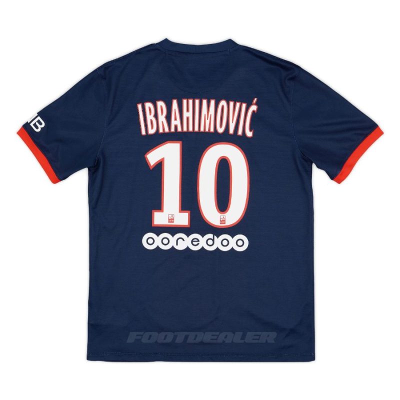 Maillot PSG Domicile 2013 2014 Ibrahimovic