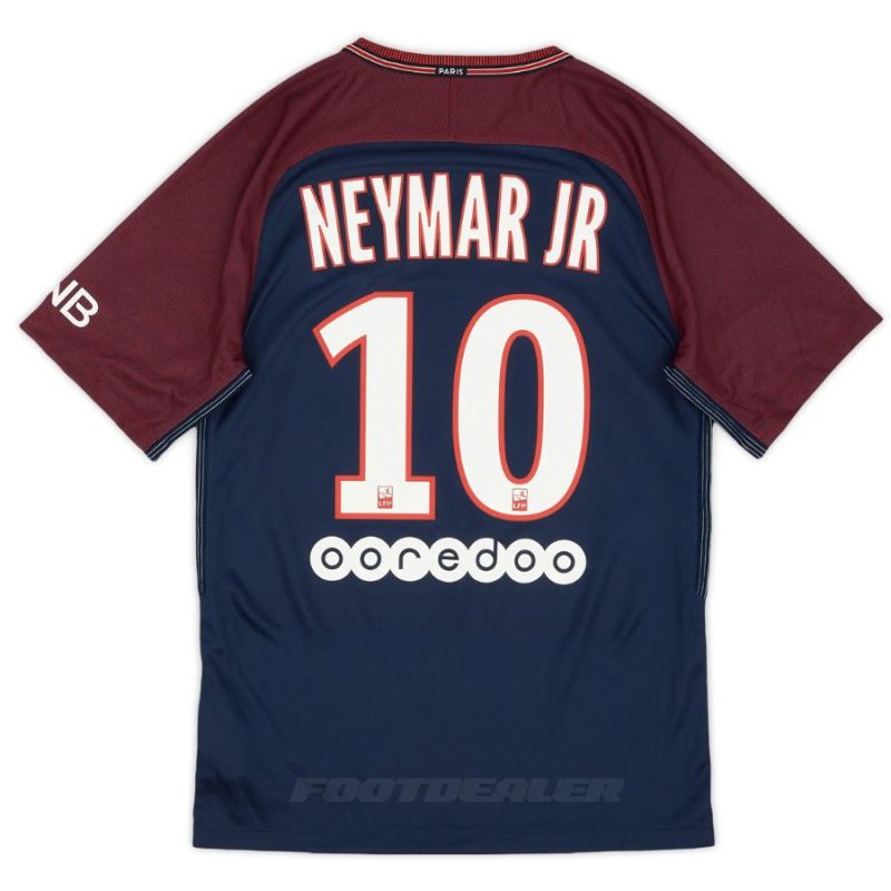 Maillot PSG Domicile 2017 2018 Neymar Jr