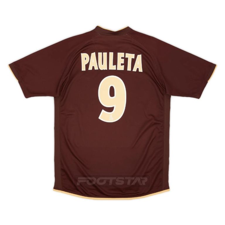 Maillot vintage Nike PSG Paris St Germain 2003 2004 PAULETA