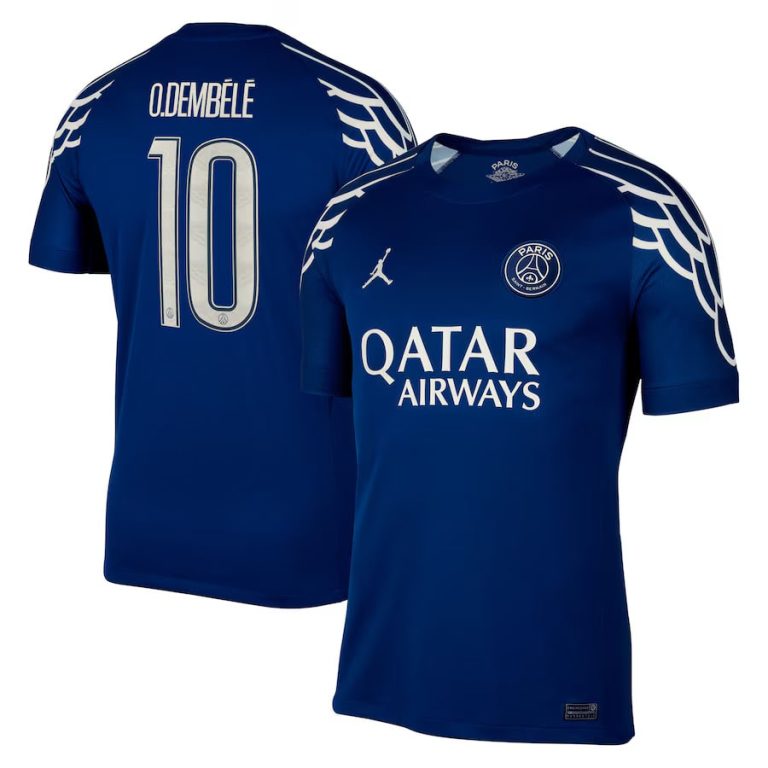 Maillot PSG saison 2024/2025 floqué Dembélé - Vêtements