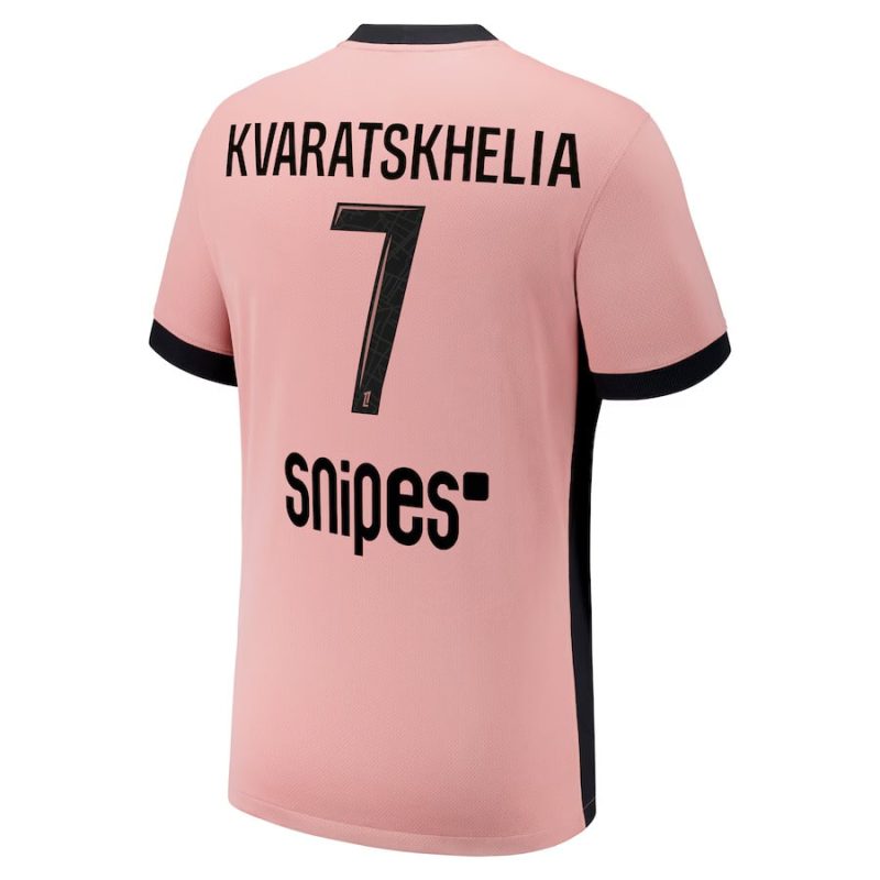 Maillot PSG Third 2024 2025 Kvaratskhelia (2)