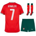 Maillot Kit Enfant Portugal Domicile 2025 2026 Ronaldo