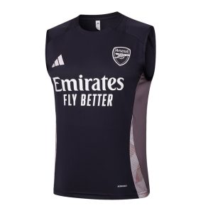 Debardeur Short Arsenal 2024 2025 Noir Sombre