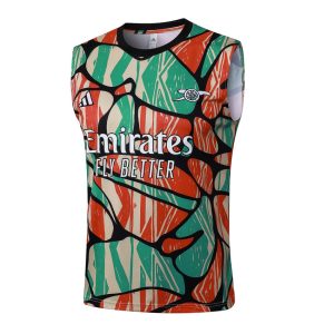 Debardeur Short Arsenal 2024 2025 Rouge Vert
