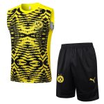 Debardeur Short Dortmund 2024 2025 Jaune Noir