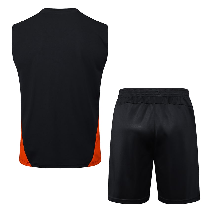 Debardeur Short Milan AC 2024 2025 Noir Sombre