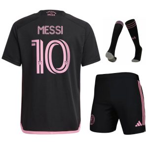 Maillot Kit Enfant Inter Miami Exterieur 2024 2025 Messi