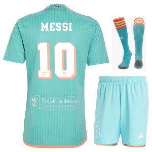 Maillot Kit Enfant Inter Miami Third 2024 2025 Messi