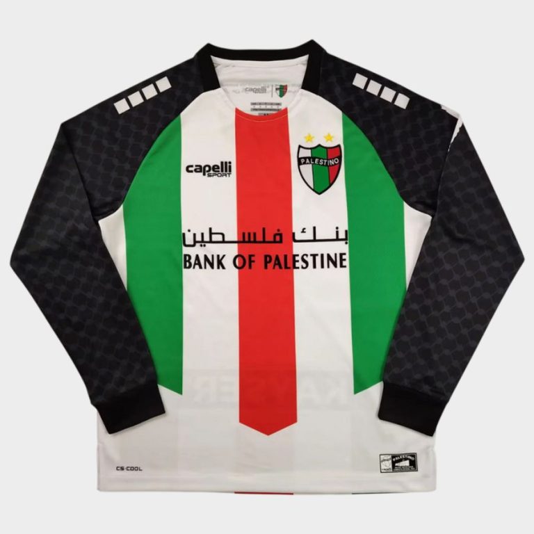 Maillot De Foot Palestine PL-146 - UNITIF Noir - Manches Courtes Respirant