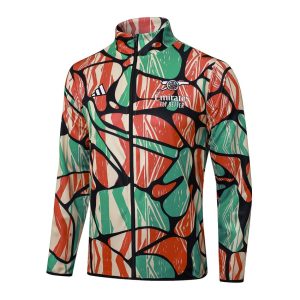 Survetement Arsenal Veste 2024 2025 Rouge Vert