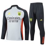 Survetement Benfica Training 2024 2025 Blanc Noir