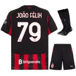 Maillot Kit Enfant Milan AC Domicile 2025 2026 Joao Félix