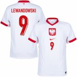 Maillot Pologne Domicile 2024 2025 Lewandowski
