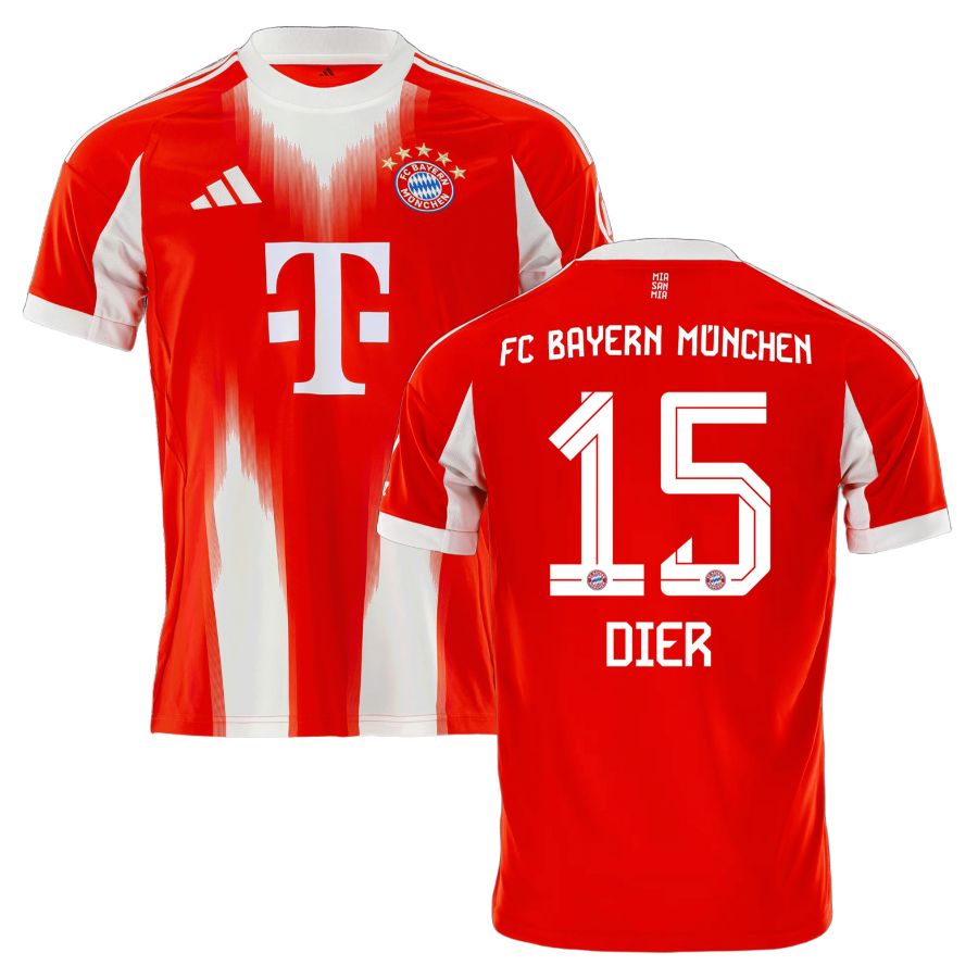 Maillot Bayern Munich Domicile 2025 2026 Dier