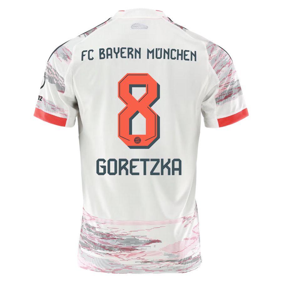 Maillot Bayern Munich Exterieur 2025 2026 Goretzka