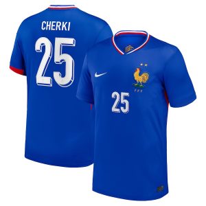 Maillot Equipe de France Domicile 2024 2025 Cherki