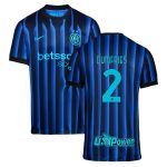Maillot Inter Milan Domicile 2025 2026 Dumfries