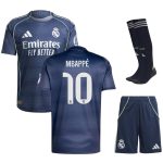 Maillot Kit Enfant Real Madrid Exterieur 2025 2026 Mbappe