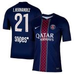 Maillot PSG Domicile 2025 2026 Hernandez