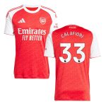 Maillot Arsenal Domicile 2025 2026 Calafiori