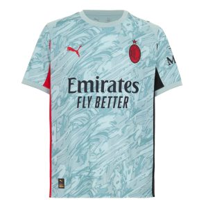 Maillot Enfant Milan AC Domicile 2025 2026 Gardien (1)