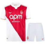 Maillot Kit Enfant AS Monaco Domicile 2025 2026