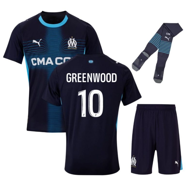 Maillot Olympique De Marseille Greenwood - Taille L - Blanc Puma - Neuf Avec étiquettes