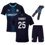 Maillot Kit Enfant OM Exterieur 2025 2026 Rabiot