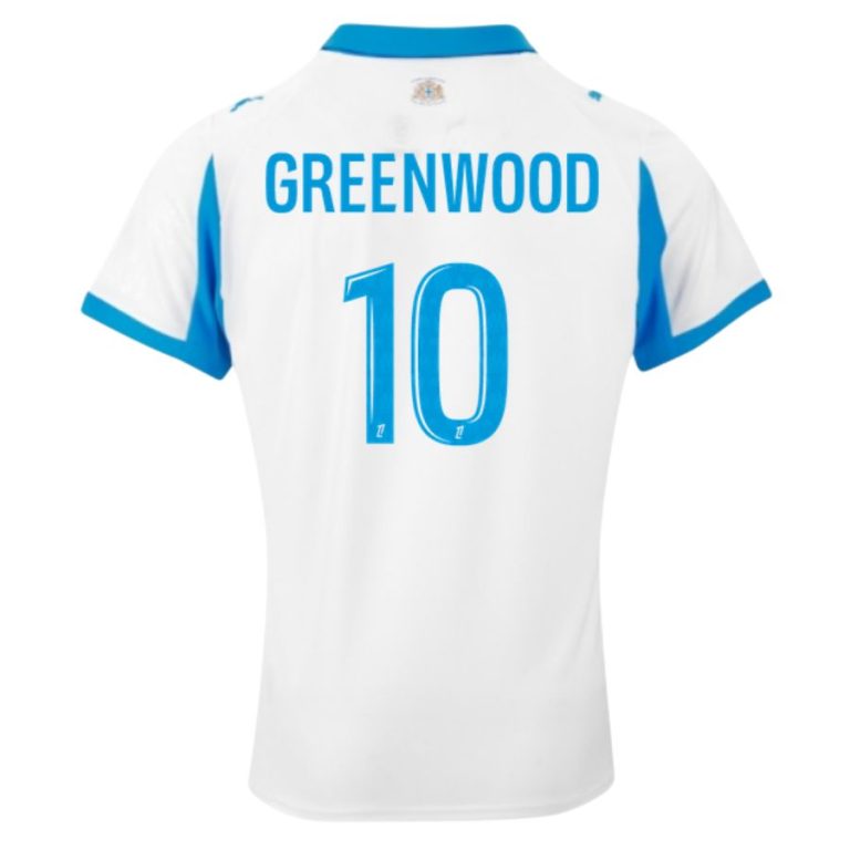 Maillot OM Avec Flocage Spécial Greenwood – Neuf Sans Emballage