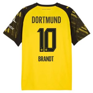 Maillot BVB Dortmund Domicile 2025 2026 Brandt