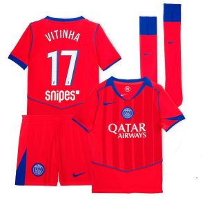 Maillot Kit Enfant PSG Third 2025 2026 Vitinha (1)
