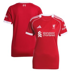 Maillot Liverpool Domicile 2025 2026 Femme