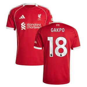 Maillot Liverpool Domicile 2025 2026 Gakpo
