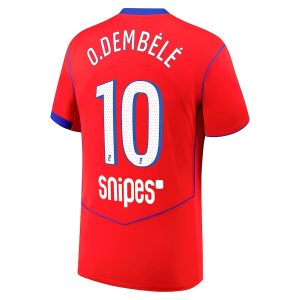 Maillot PSG Third 2025 2026 Dembélé (2)