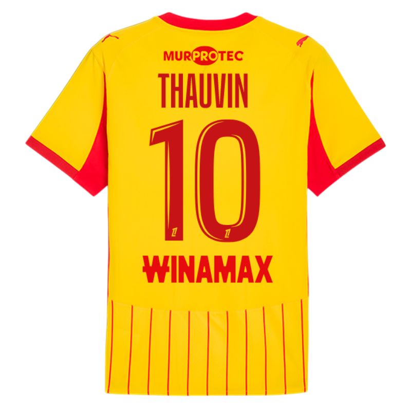 Maillot RC Lens Domicile 2025 2026 Thauvin